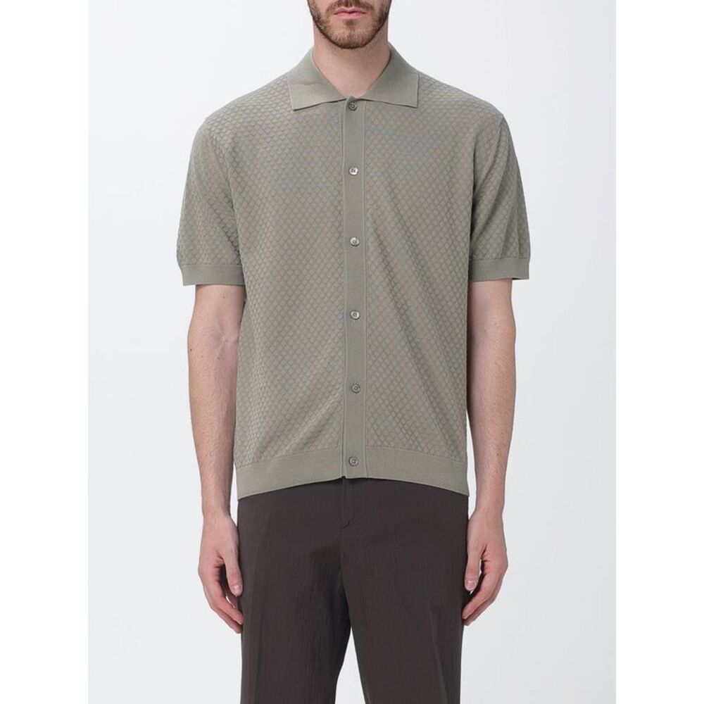 Paolo Pecora Polo Shirt Men Military